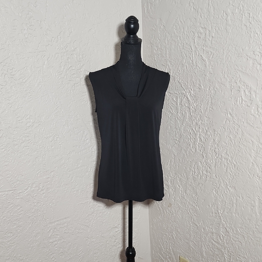 Dana Buchman Knot-Front Top